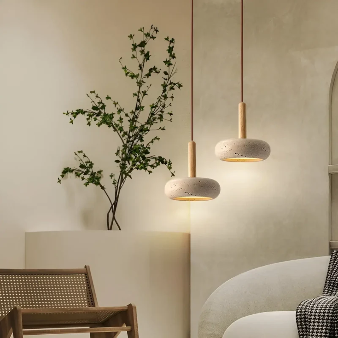 Elegante Japanse Plafondlamp voor Sfeervolle Verlichting