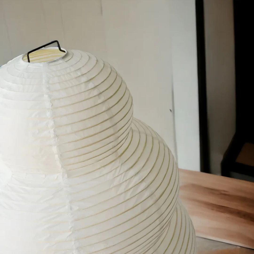 Serene Wabi-Sabi Vloerlamp voor Rustgevende Sfeer