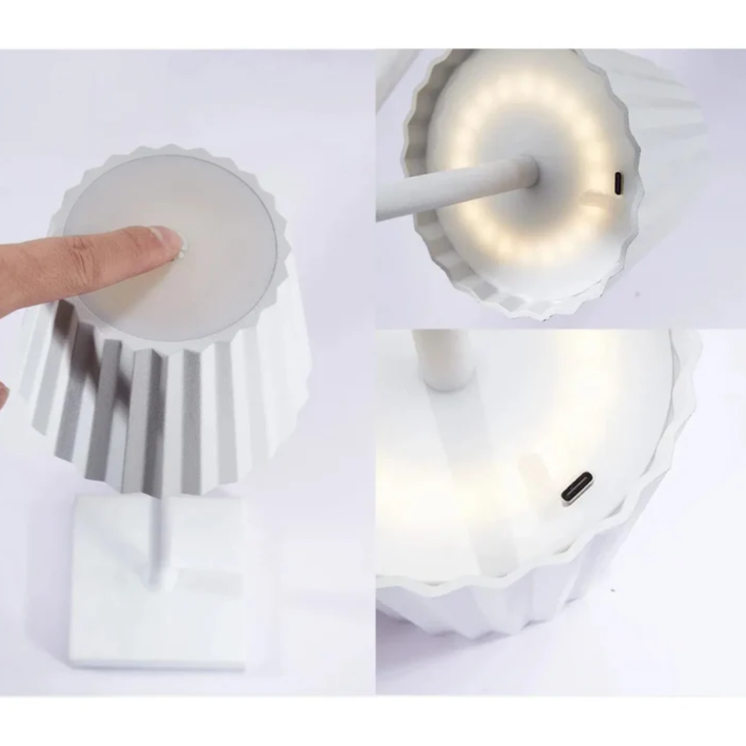 Elegante Draadloze Touch Tafellamp voor Binnen en Buiten