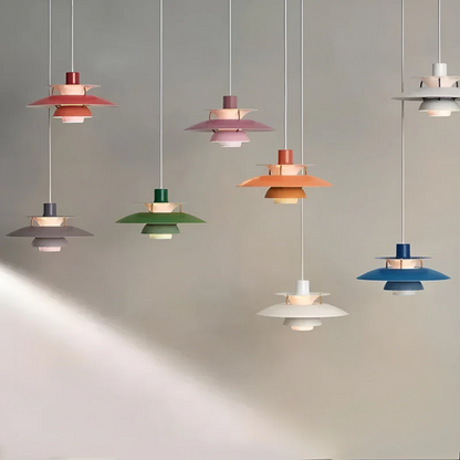 Kleurrijke LED Hanglamp voor Modern Interieur