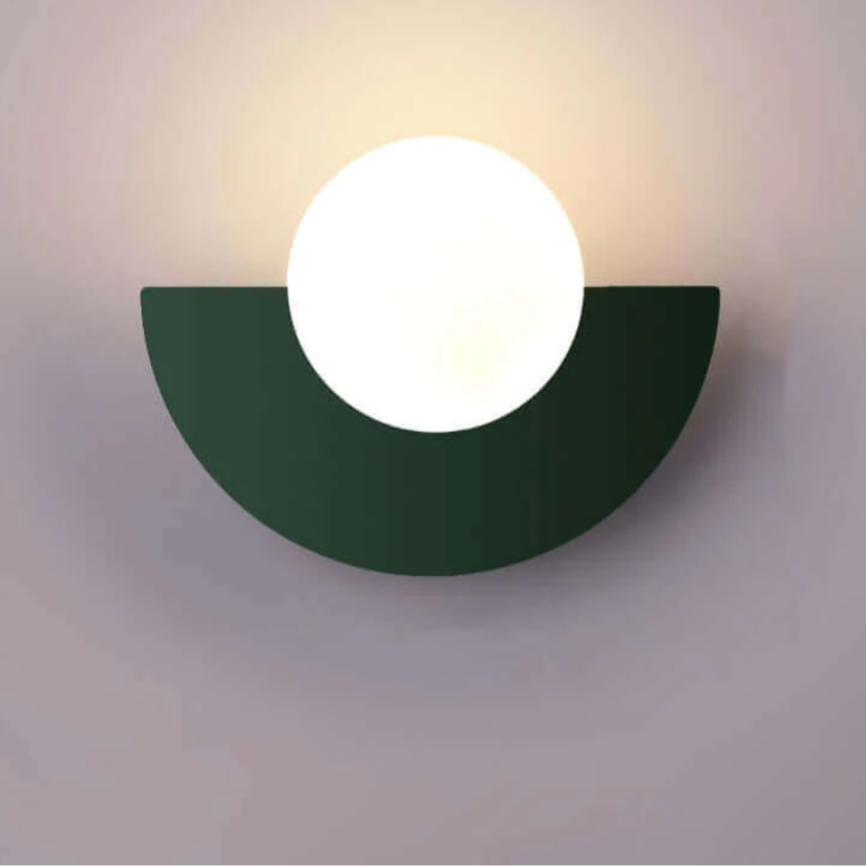 Elegante Halvemaan Wandlamp voor Modern Interieur