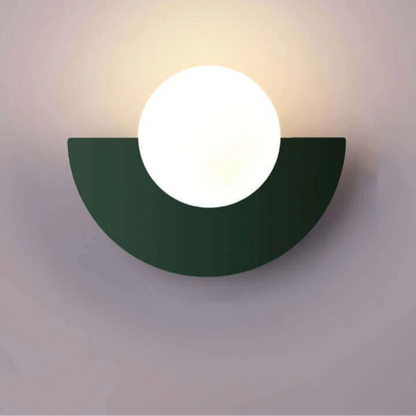Elegante Halvemaan Wandlamp voor Modern Interieur