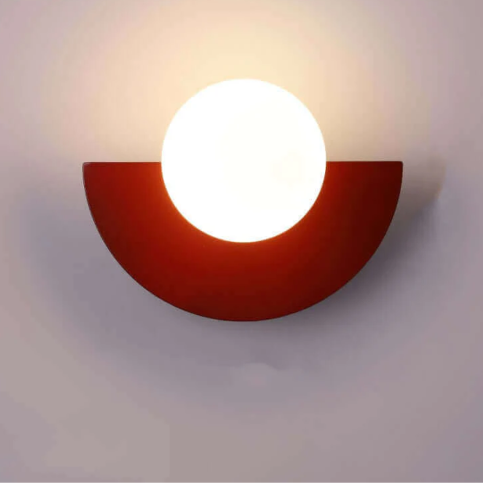 Elegante Halvemaan Wandlamp voor Modern Interieur