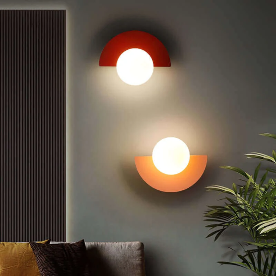 Elegante Halvemaan Wandlamp voor Modern Interieur