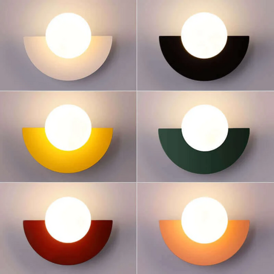 Elegante Halvemaan Wandlamp voor Modern Interieur