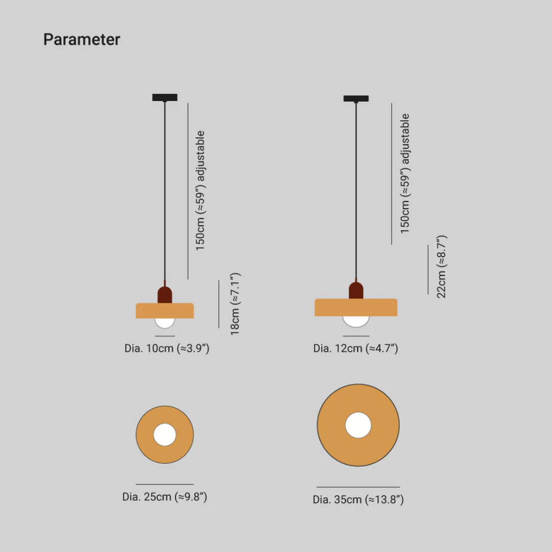 Elegante LED Hanglamp met Verstelbare Hoogte