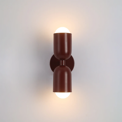 Moderne Dubbelzijdige LED Wandlamp in Kleurrijk Design