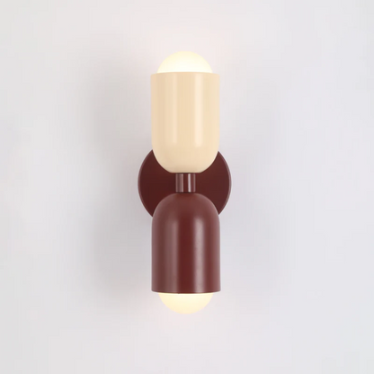 Moderne Dubbelzijdige LED Wandlamp in Kleurrijk Design