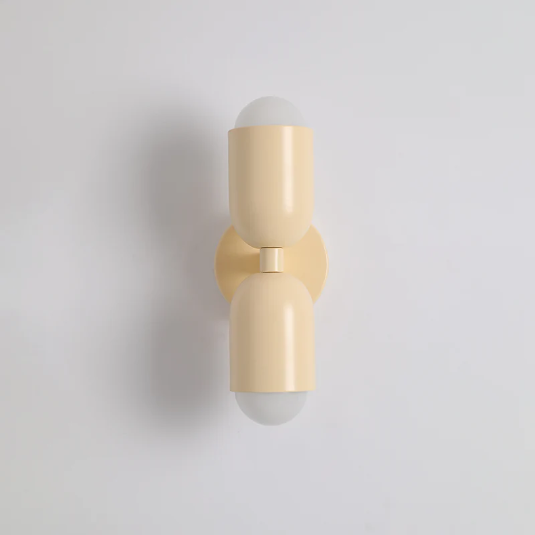 Moderne Dubbelzijdige LED Wandlamp in Kleurrijk Design