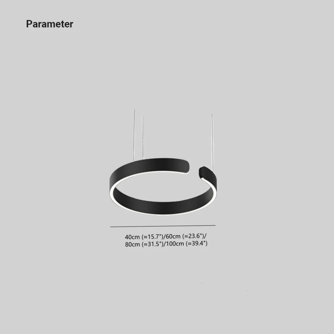 Elegante Moderne Cirkel LED Hanglamp