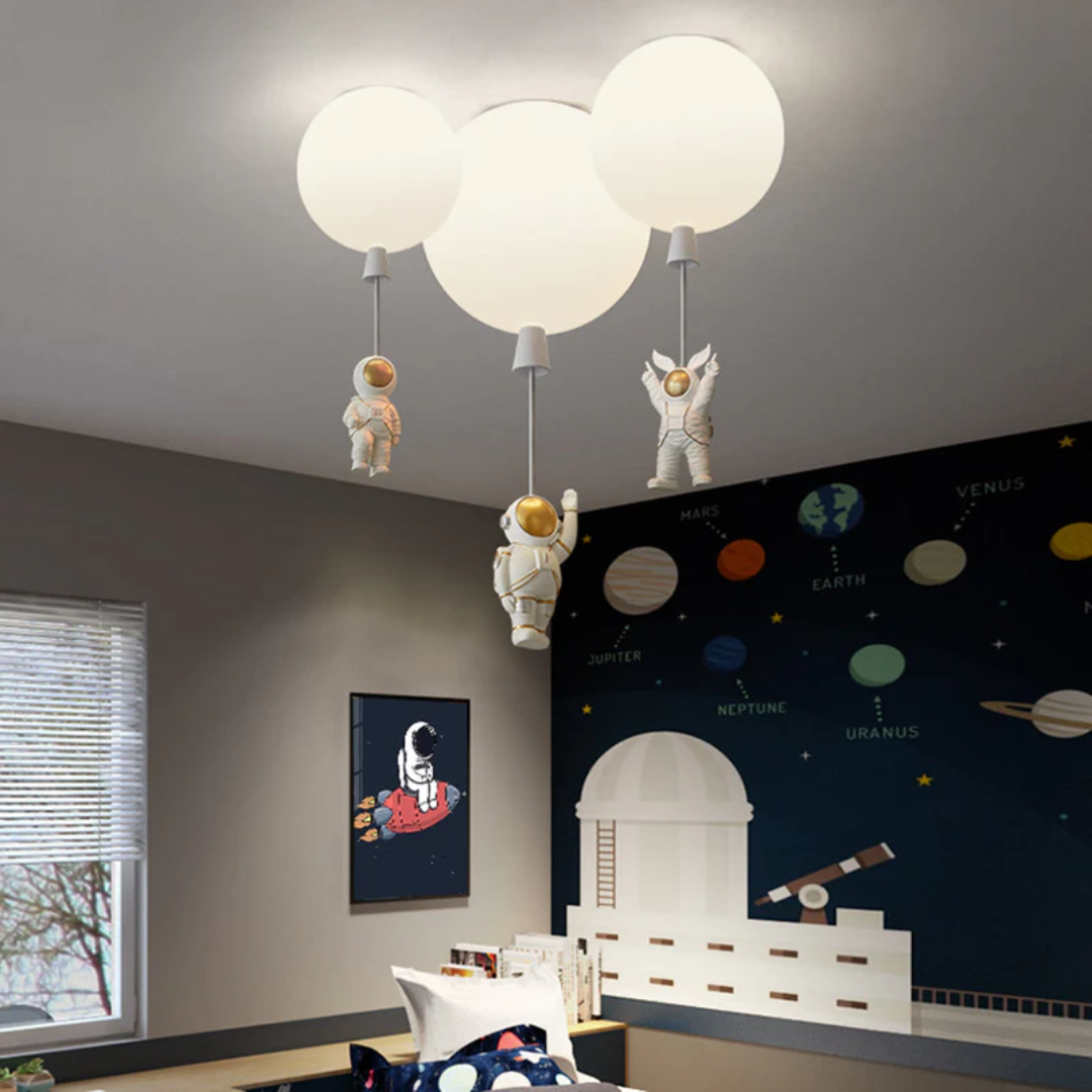 Betoverende Astronauten Plafondlamp voor Kinderen
