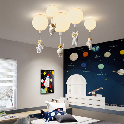 Betoverende Astronauten Plafondlamp voor Kinderen