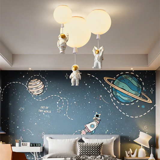 Betoverende Astronauten Plafondlamp voor Kinderen