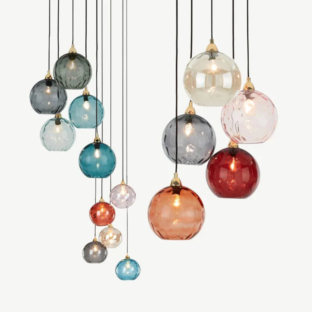 Elegante 3-Lamp Cluster Hanglamp voor Interieurverlichting