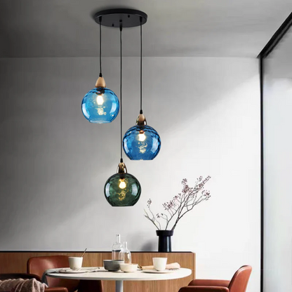 Elegante 3-Lamp Cluster Hanglamp voor Interieurverlichting
