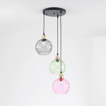 Elegante 3-Lamp Cluster Hanglamp voor Interieurverlichting