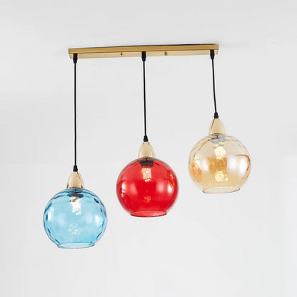 Elegante 3-Lamp Cluster Hanglamp voor Interieurverlichting
