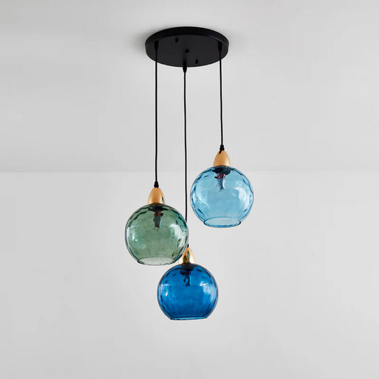 Elegante 3-Lamp Cluster Hanglamp voor Interieurverlichting