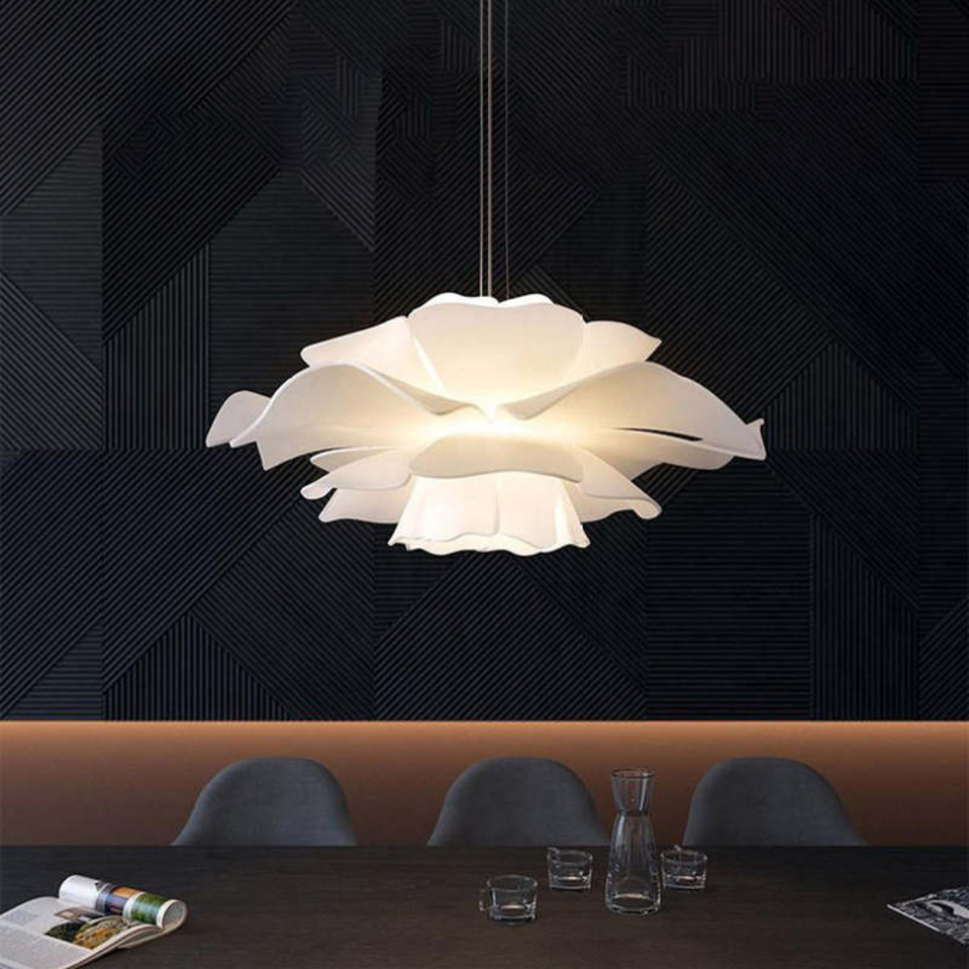 Elegante Bloemvormige Hanglamp voor Modern Interieur