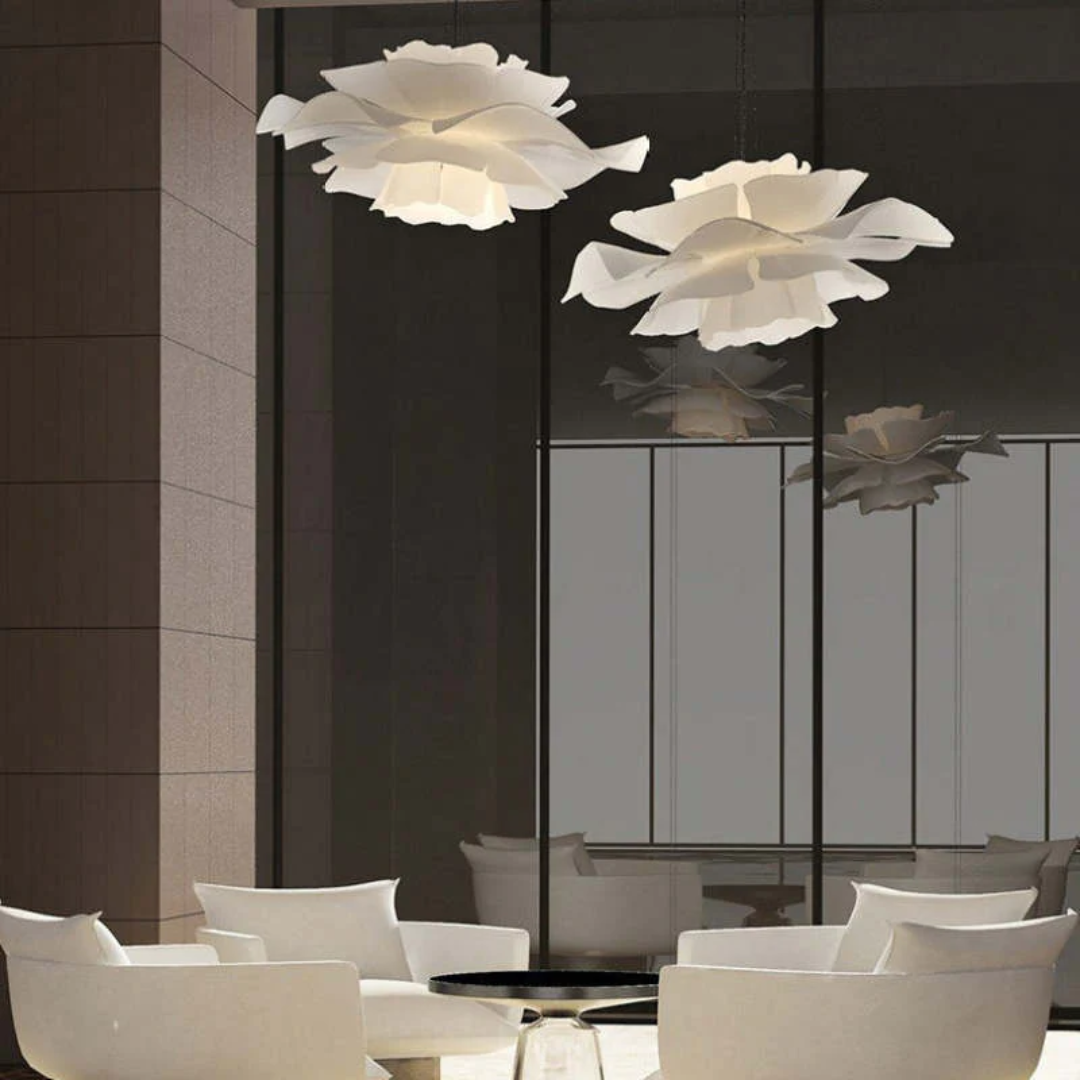 Elegante Bloemvormige Hanglamp voor Modern Interieur