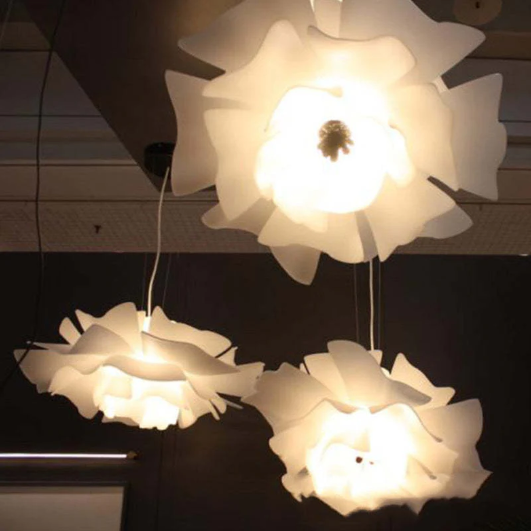 Elegante Bloemvormige Hanglamp voor Modern Interieur
