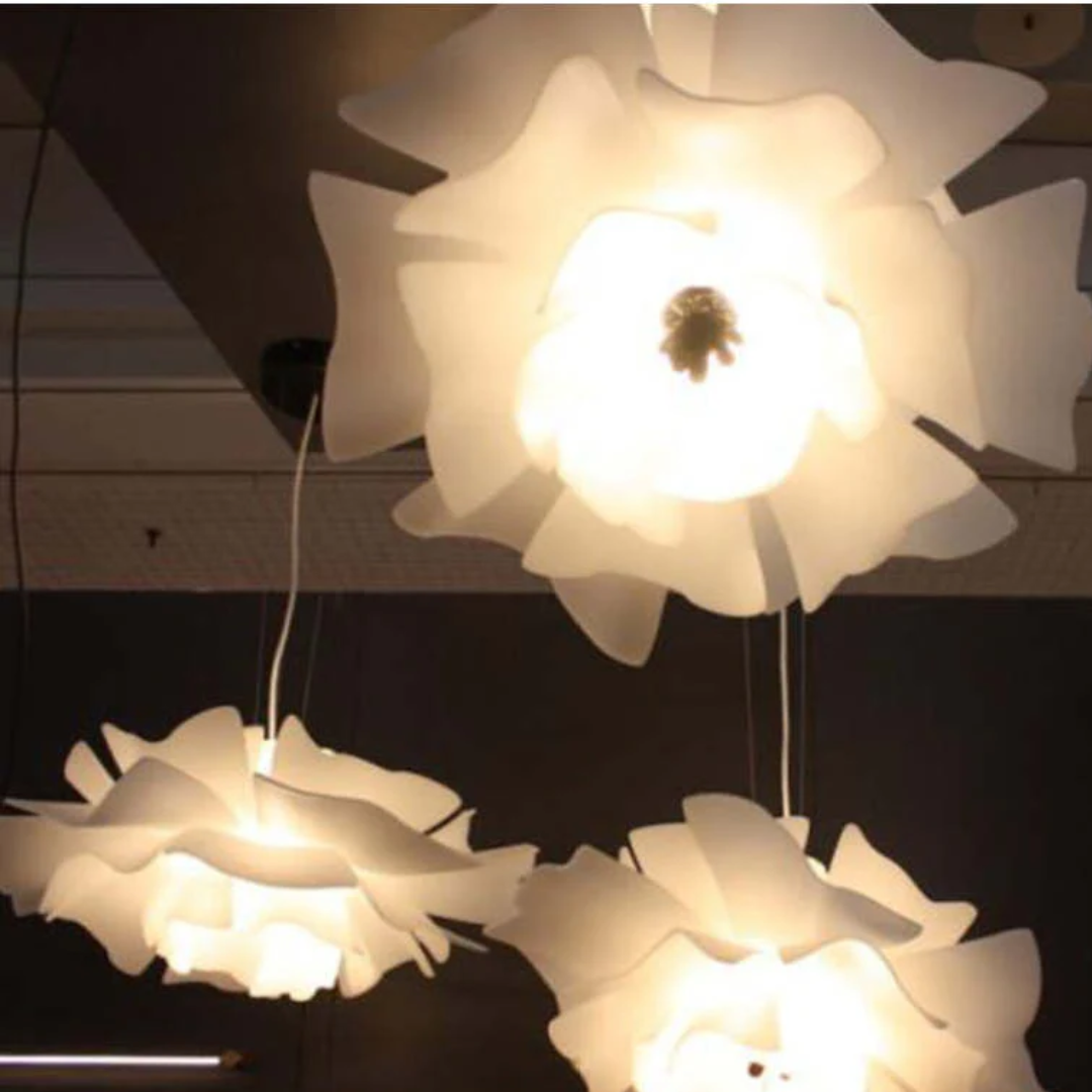 Elegante Bloemvormige Hanglamp voor Modern Interieur