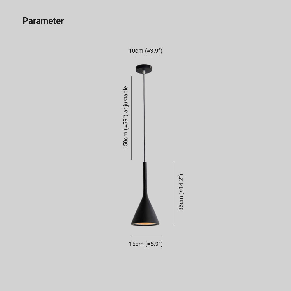 Moderne Driehoekige Hanglamp met LED Verlichting