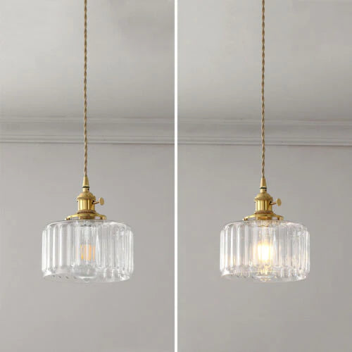 Elegante Vintage Hanglamp van Kristal