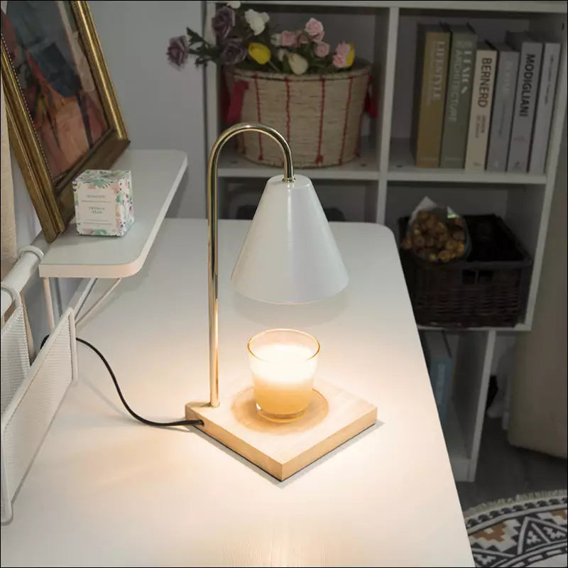 Elegante Kaarsverwarmlamp voor Sfeervolle Verlichting