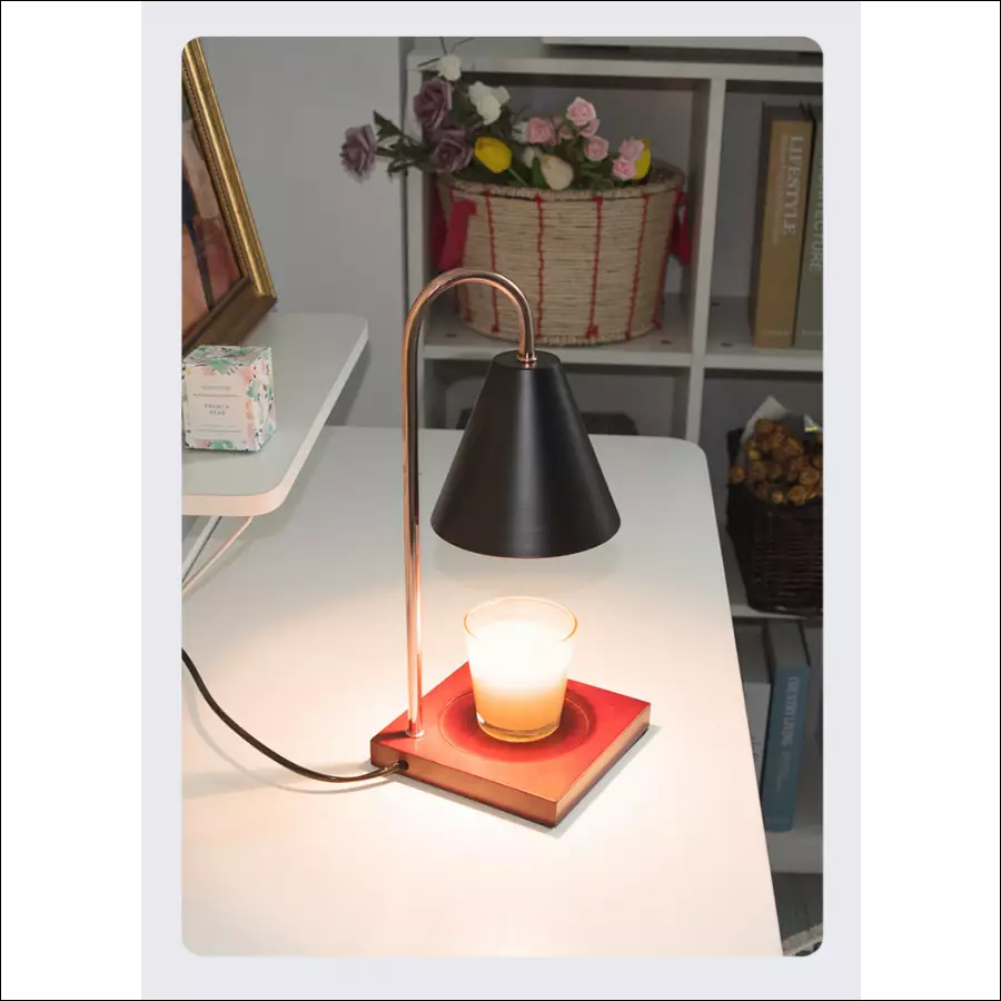 Elegante Kaarsverwarmlamp voor Sfeervolle Verlichting