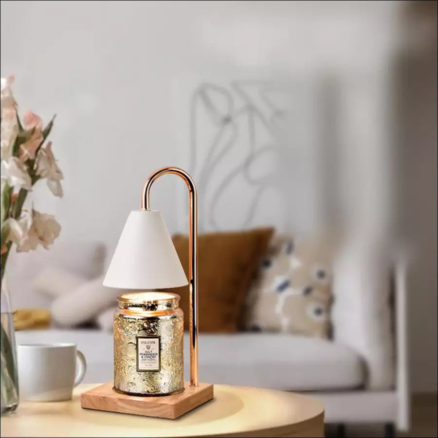 Elegante Kaarsverwarmlamp voor Sfeervolle Verlichting