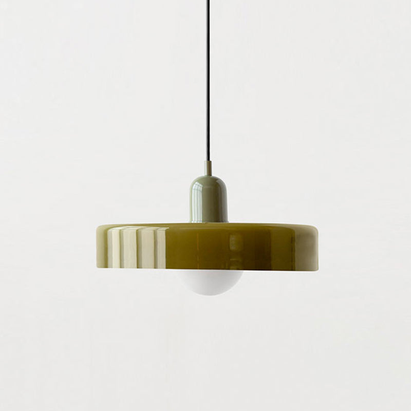 Artistieke Glazen Hanglamp voor Elegante Verlichting