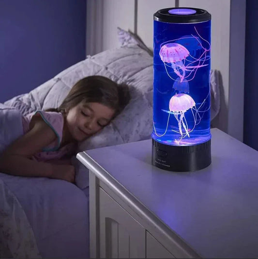 Betoverende LED Meduse Aquarium Lamp