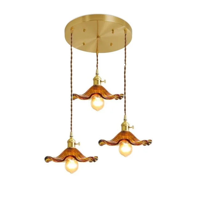 Elegante Scandinavische LED Hanglamp met Koper