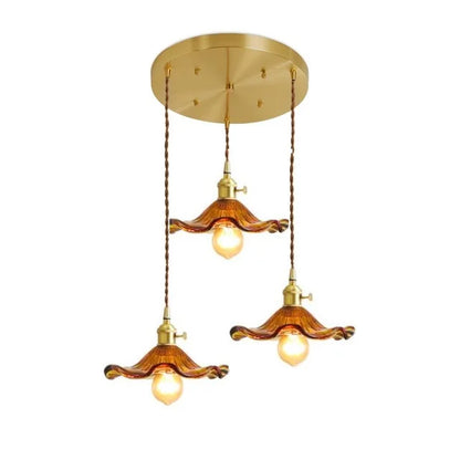 Elegante Scandinavische LED Hanglamp met Koper