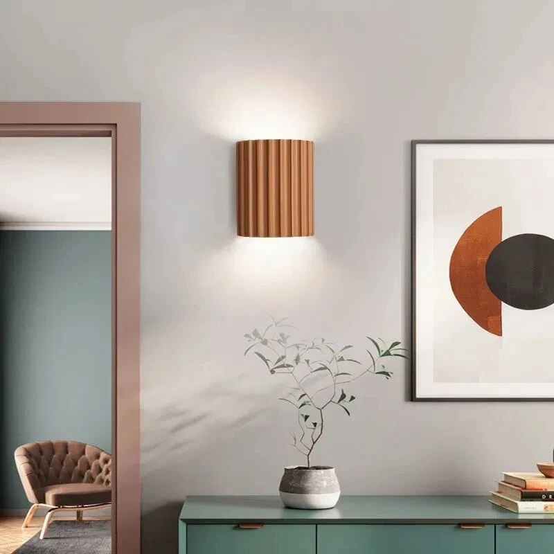 Moderne Resin Wandlamp met Uniek Ontwerp