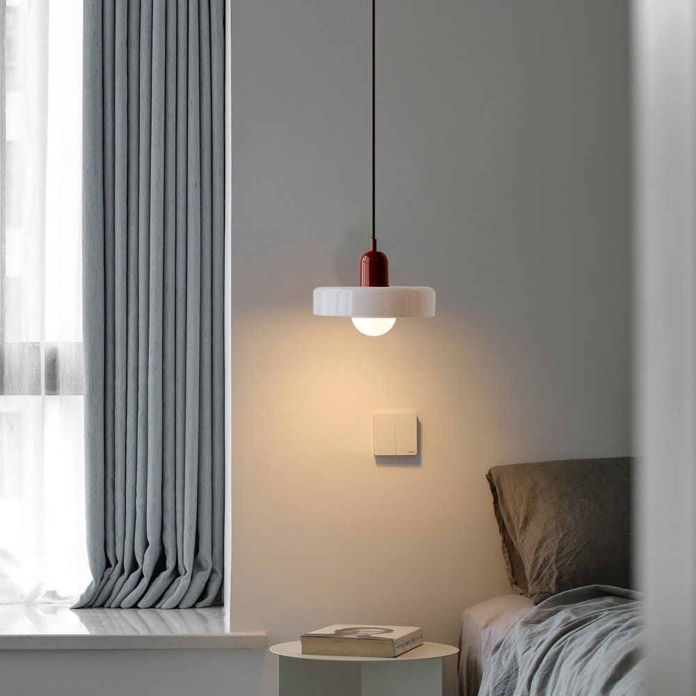 Artistieke Glazen Hanglamp voor Elegante Verlichting