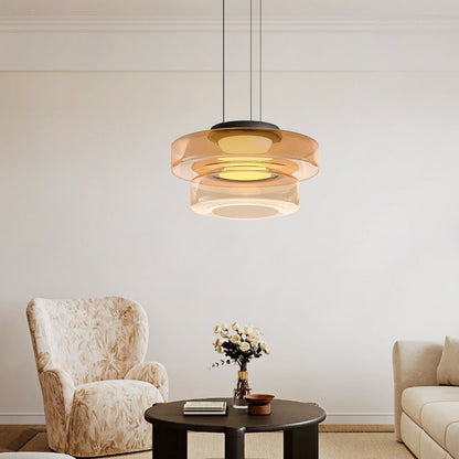 Bauhaus-Inspiratie: Elegante Glas Hanglamp