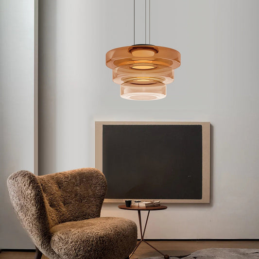 Bauhaus-Inspiratie: Elegante Glas Hanglamp