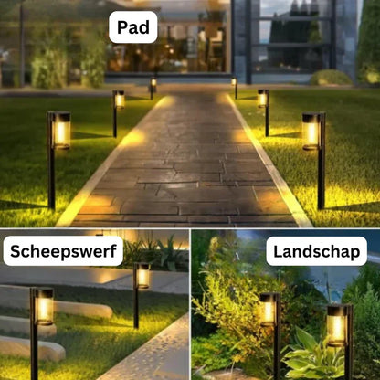 Stralende Zonne-Tuinverlichting voor Betoverende Buitenruimtes