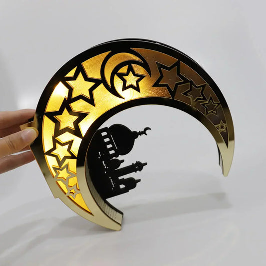 Maanvormige LED Lamp voor Feestelijke Sferen