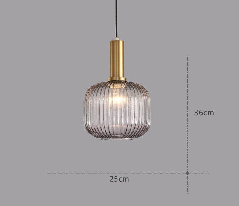 Kleurrijke Vintage Glazen Hanglamp voor Stijlvolle Verlichting